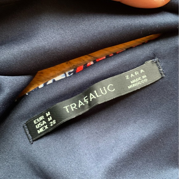 Zara Plunge Crop Top size M - Picture 5 of 6